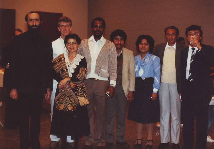 În Princeton, la o reuniune de Crăciun (1987)