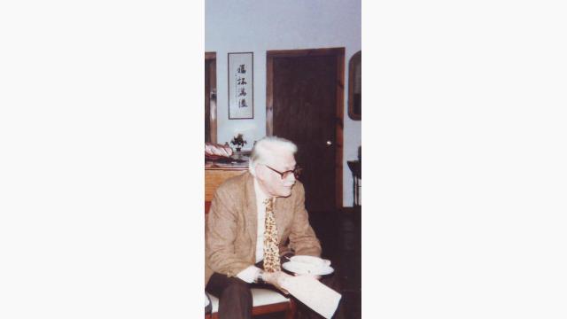 Îndrumătorul său ştiinţific, Dr. Charles C. West, Profesor de Etică socială