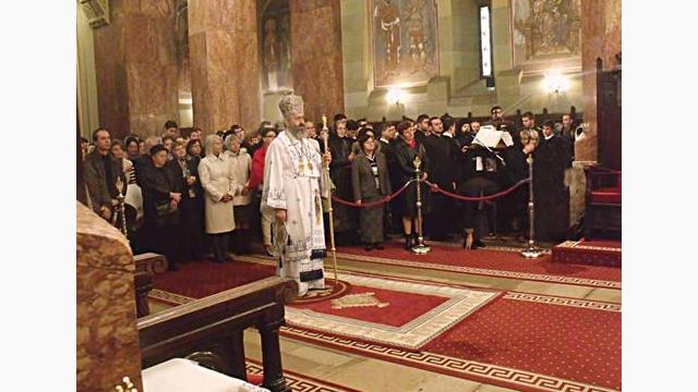 Liturghisind în Catedrala arhiepiscopală (17 noiembrie, 2013)